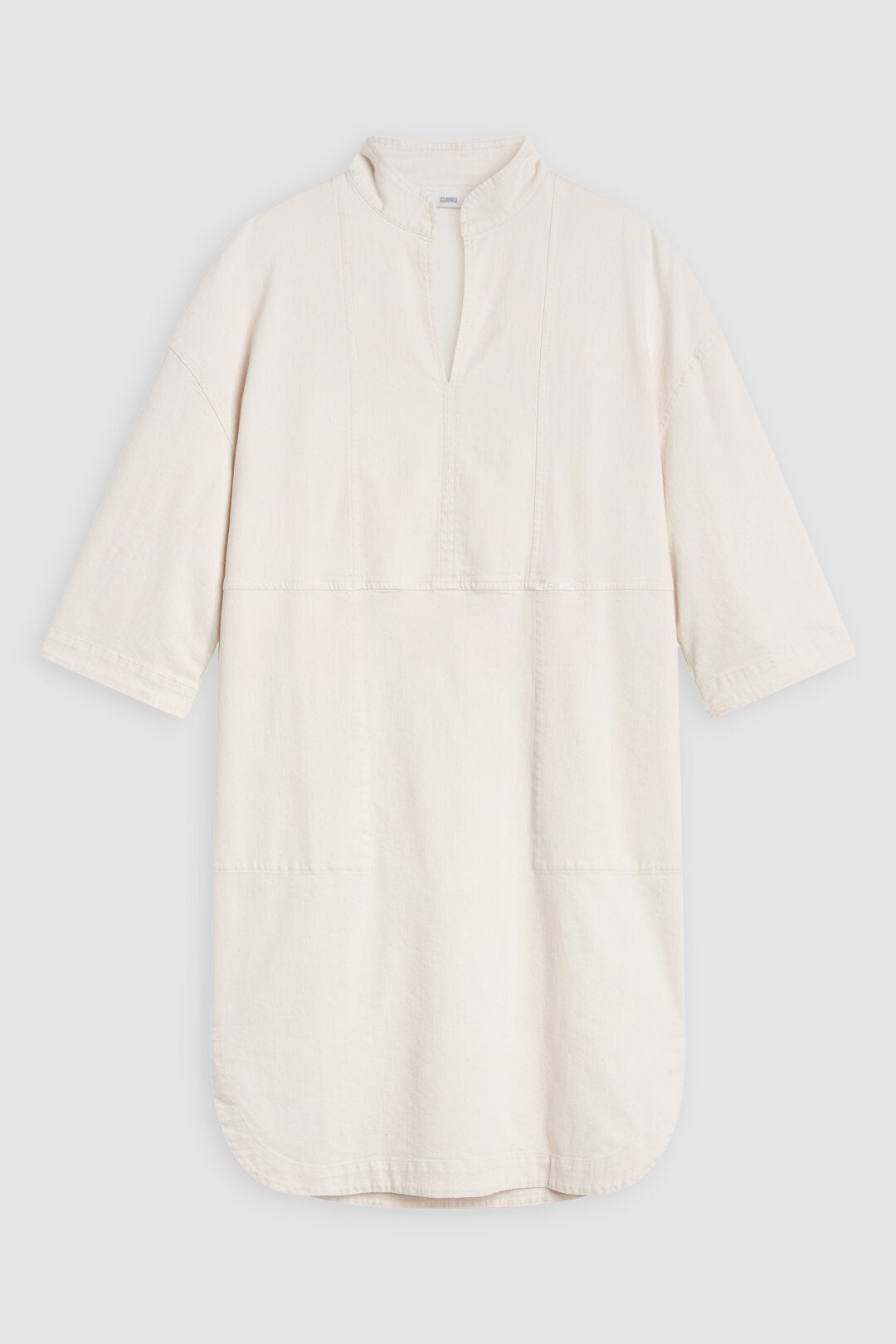 Closed Denim Tunic Dress In Creme