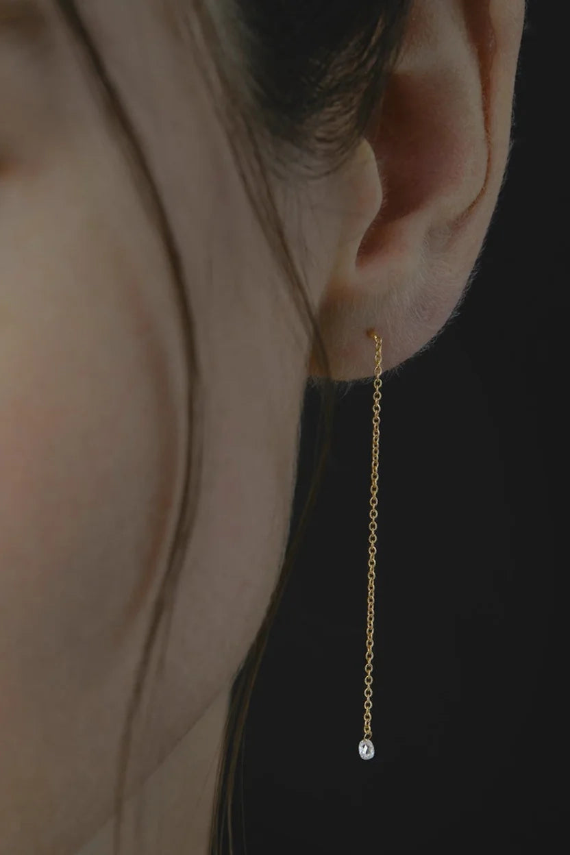 Satomi Kawakita Diamond Drop Earrings