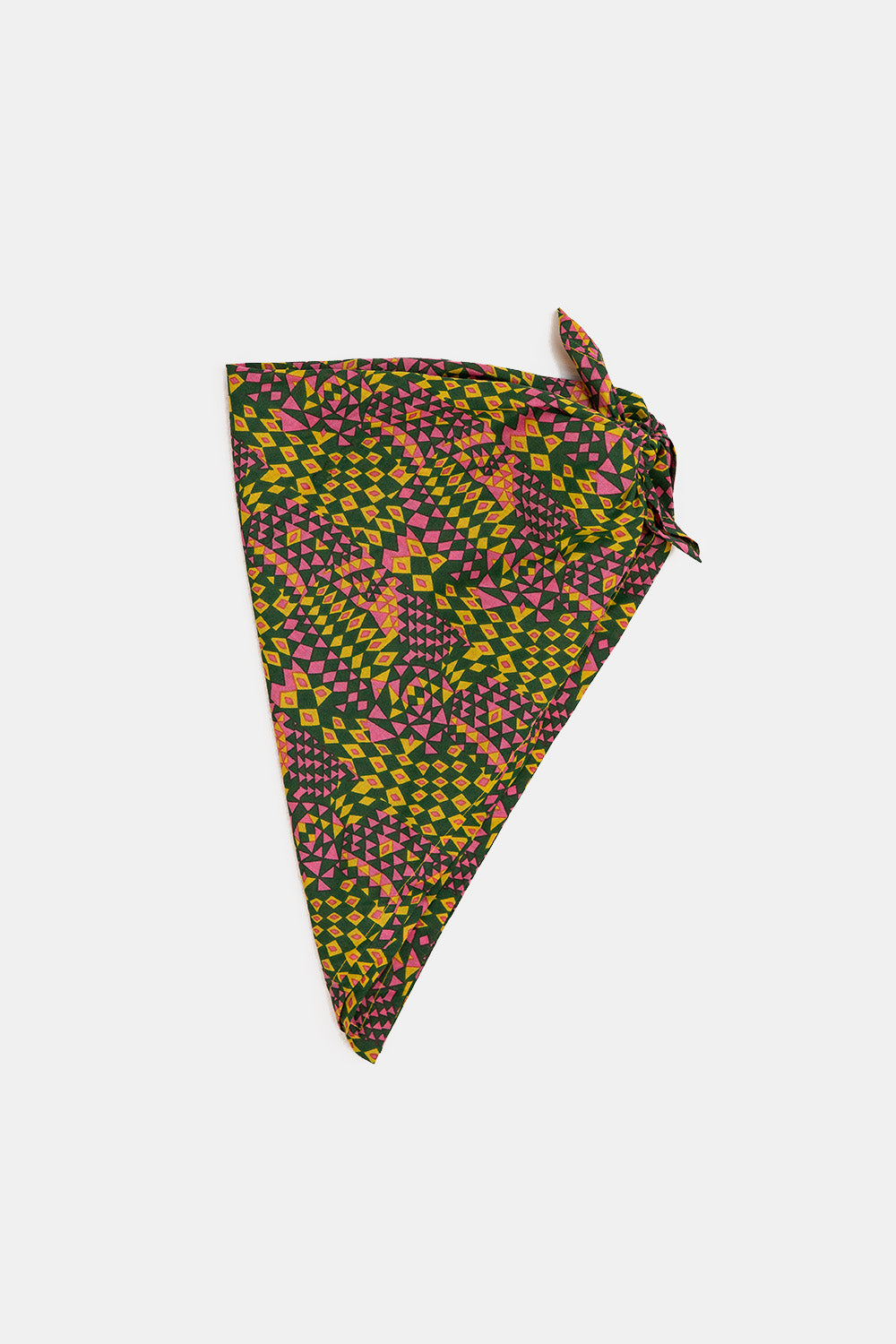 Cotton Kerchief In Jessica Fish 'Ritual'