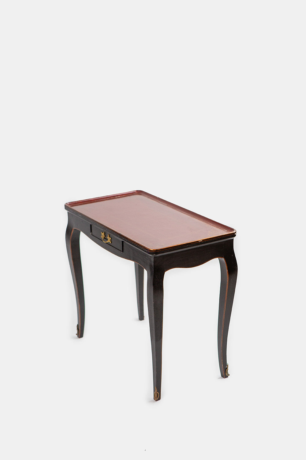 French Lacquer Polychrome Occasional Table