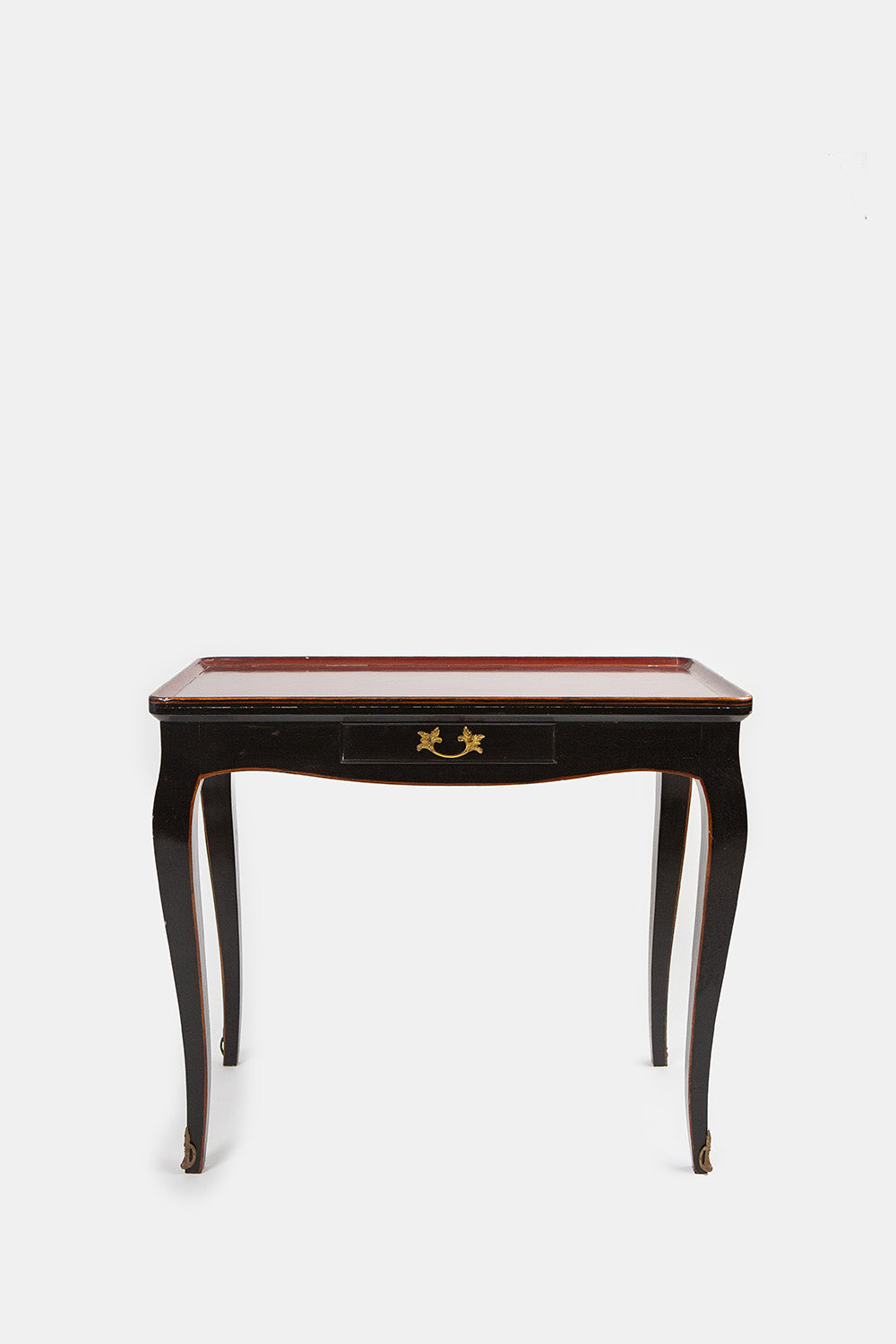 French Lacquer Polychrome Occasional Table