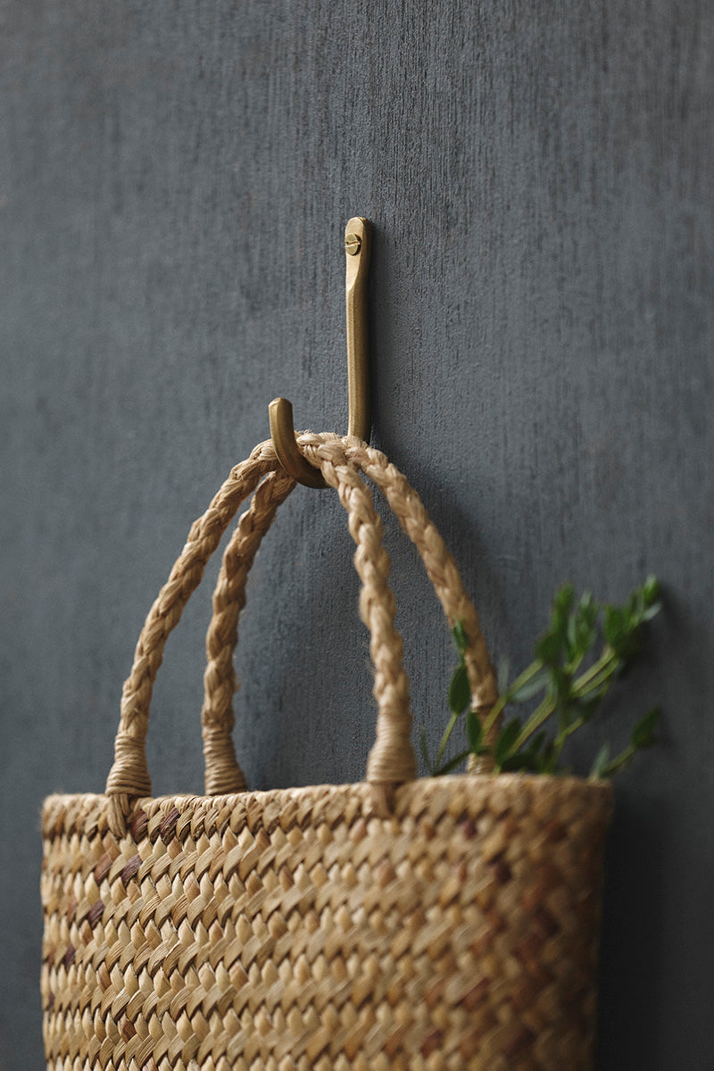 Fog Et Cetera Brass Single Hook