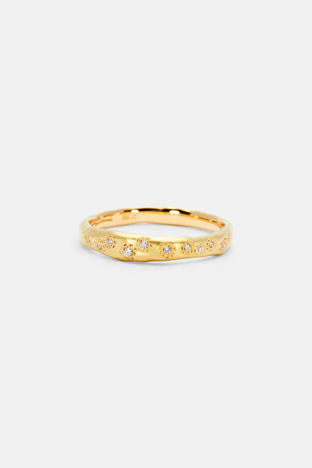 Satomi Kawakita Encrusted Diamond Band