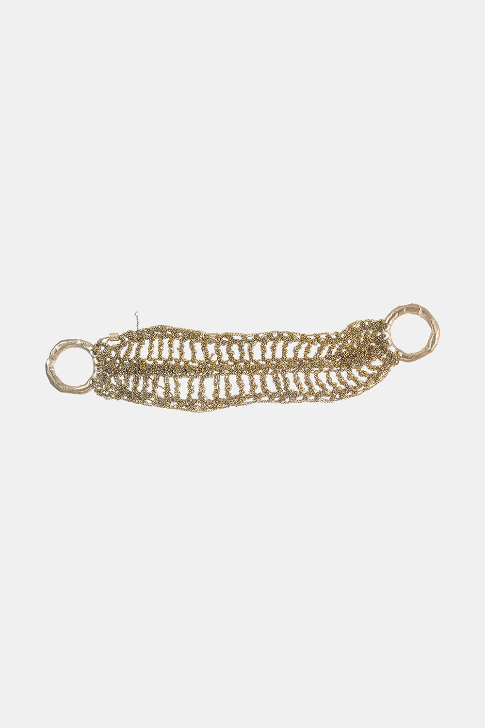Arielle De Pinto Rail Ribbon Bracelet in Haze