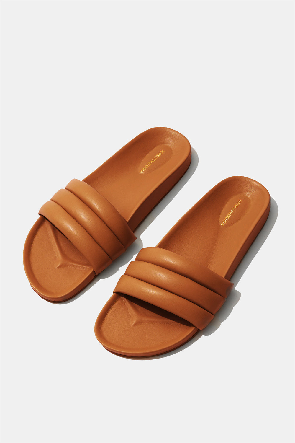 PRE-ORDER Beatrice Valenzuela Monocolor Sandalia In Rum