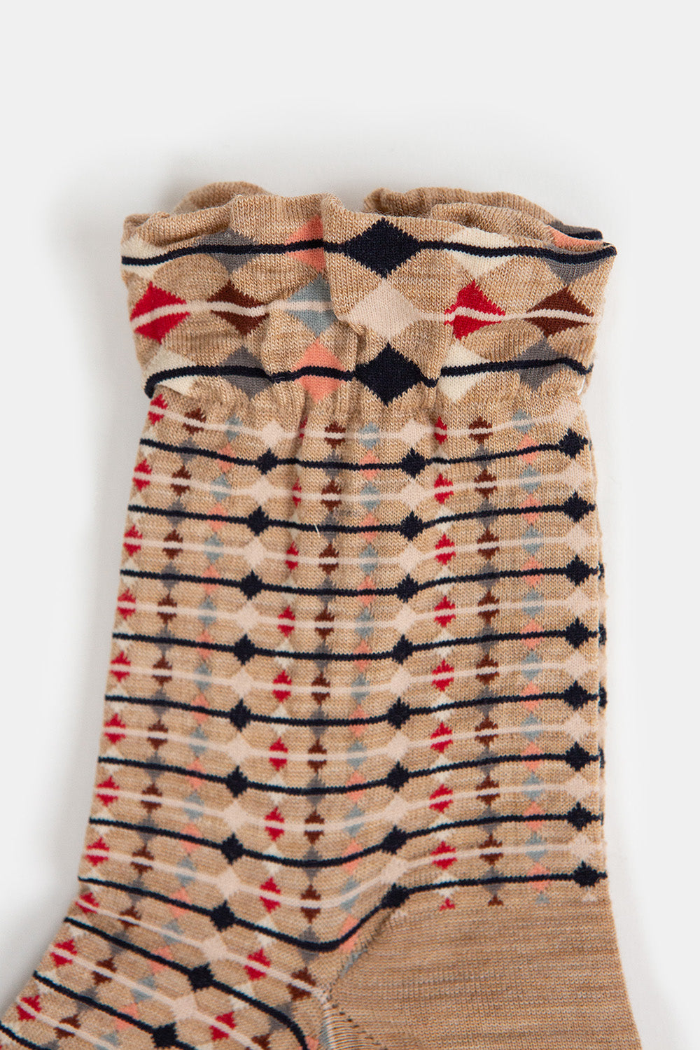 Antipast Link Up Socks in Beige