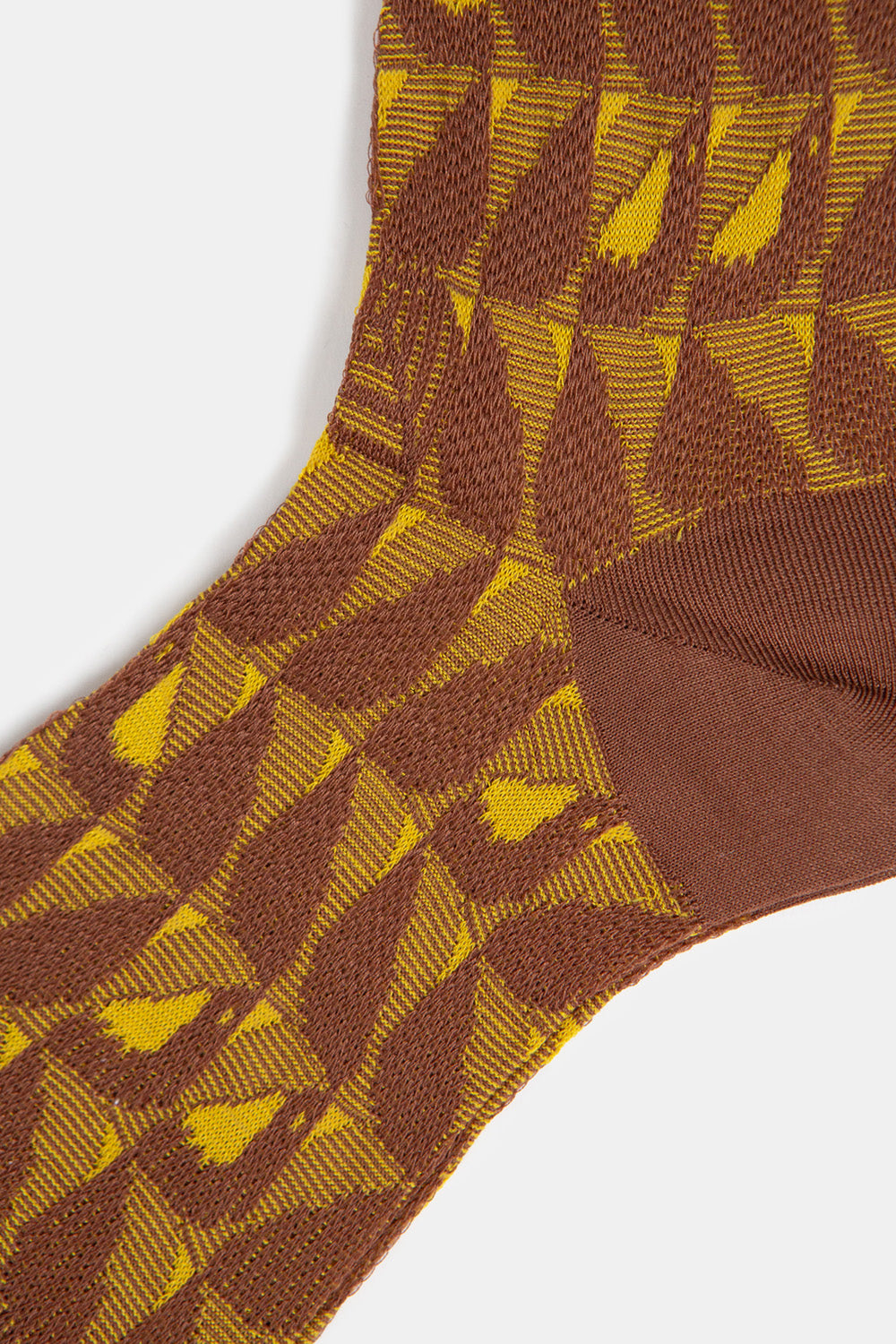 Antipast Bird Walk Socks in Brown