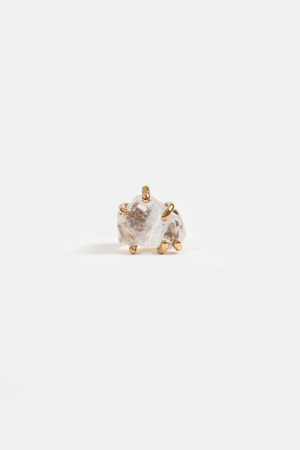 Carina Schott Faden Quartz and Bronze Ring