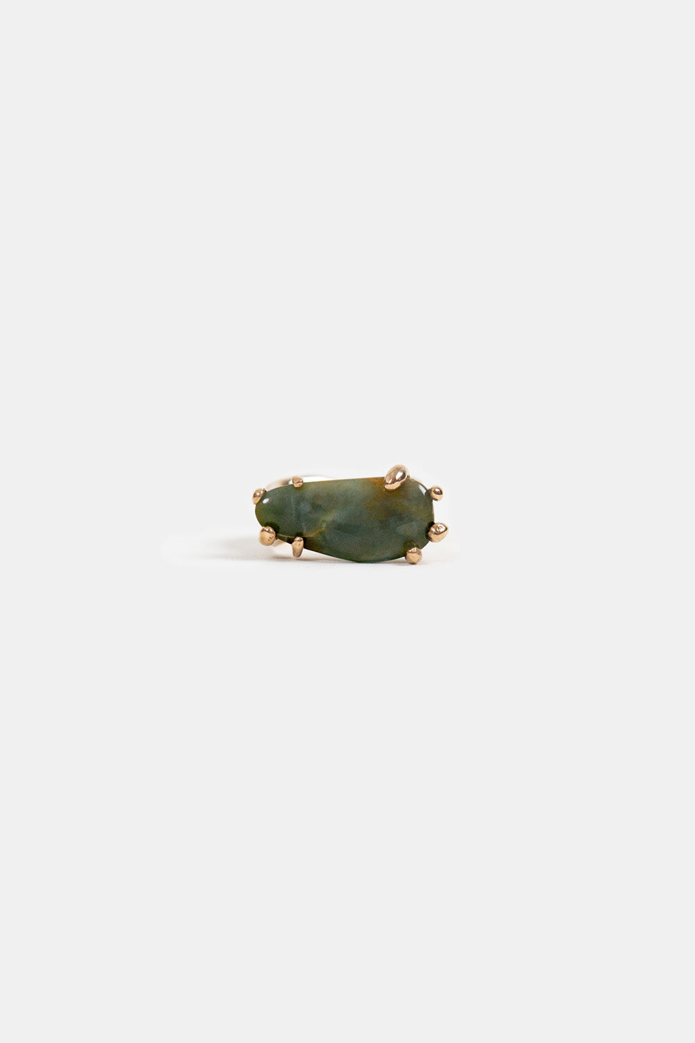 Carina Schott Jade and Bronze Ring