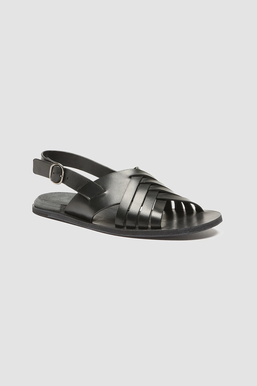 Officine Creative Contraire Sandals In Nappah Nero