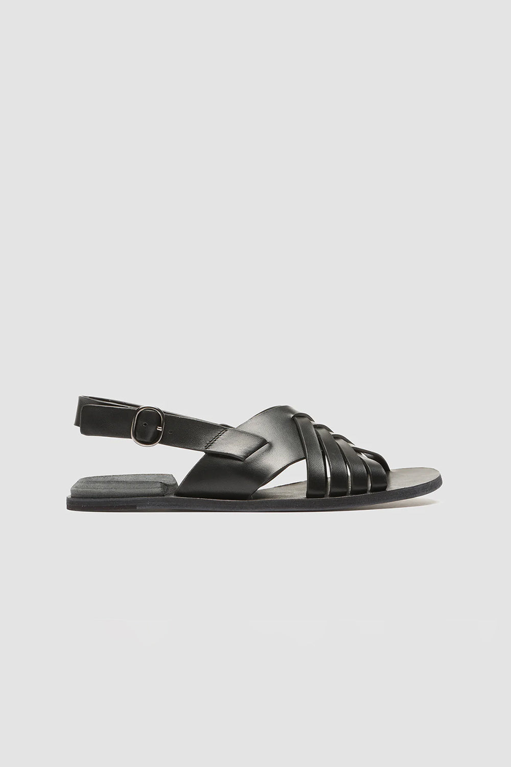 Officine Creative Contraire Sandals In Nappah Nero