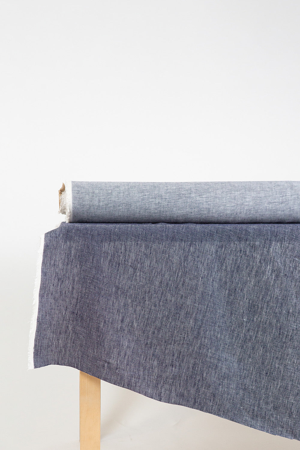 Indigo Linen Twill