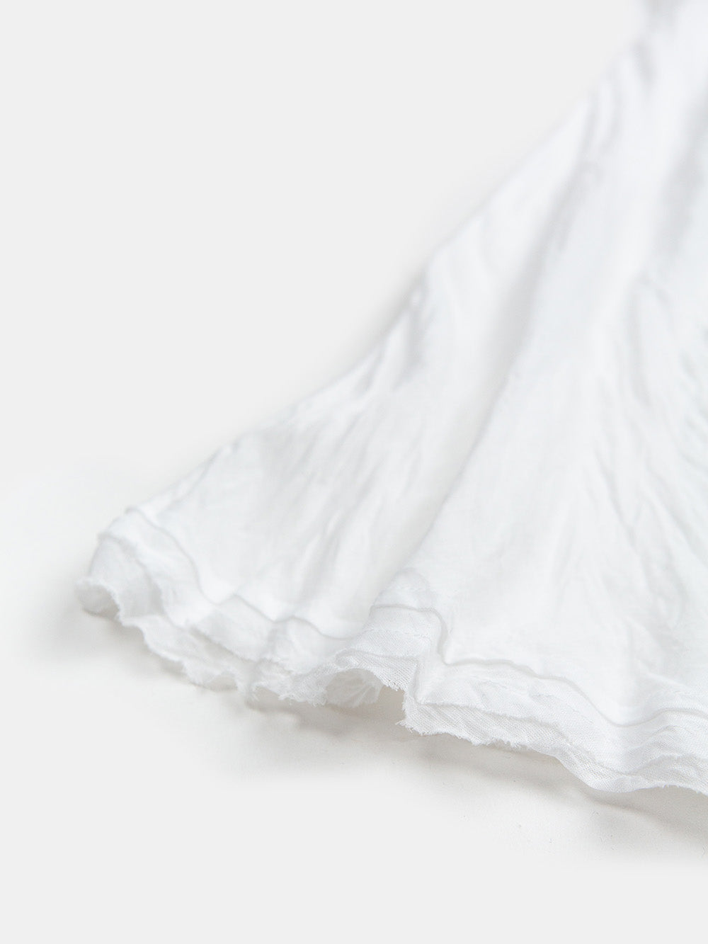 Greta Cotton Voile Slip Dress In White