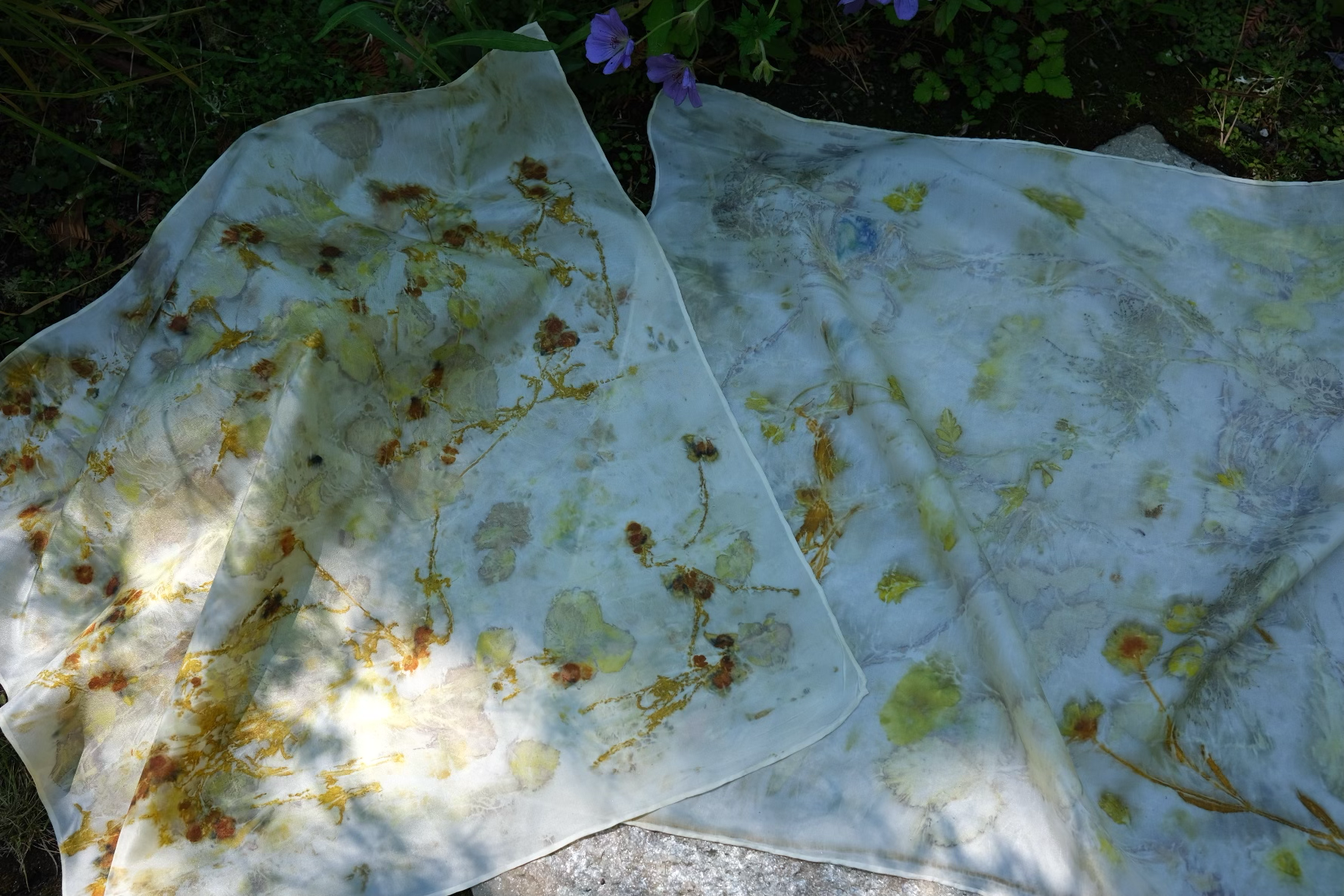 Ecoprinting with Hellenius Botanicals