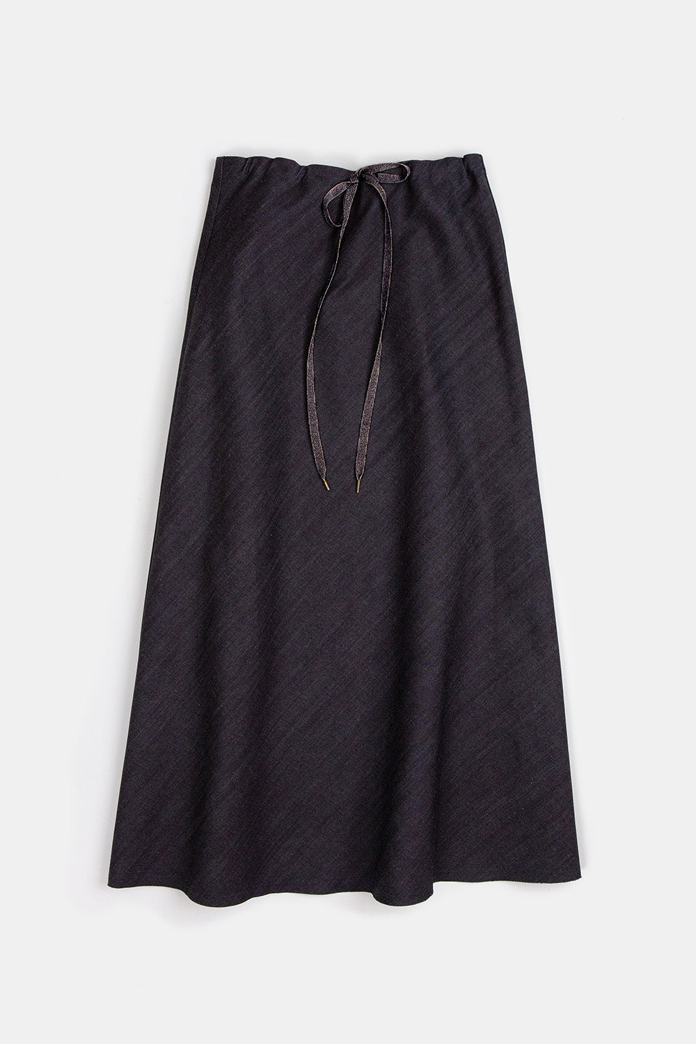 Isabelle Denim Skirt In Dark Indigo