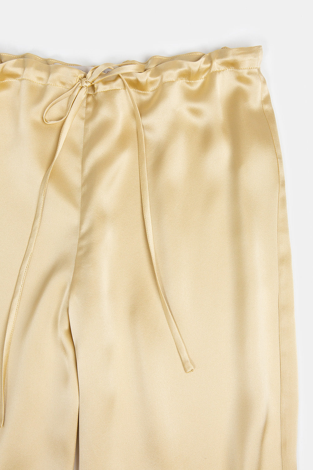 Jules Silk Charmeuse Pant in Chamomile
