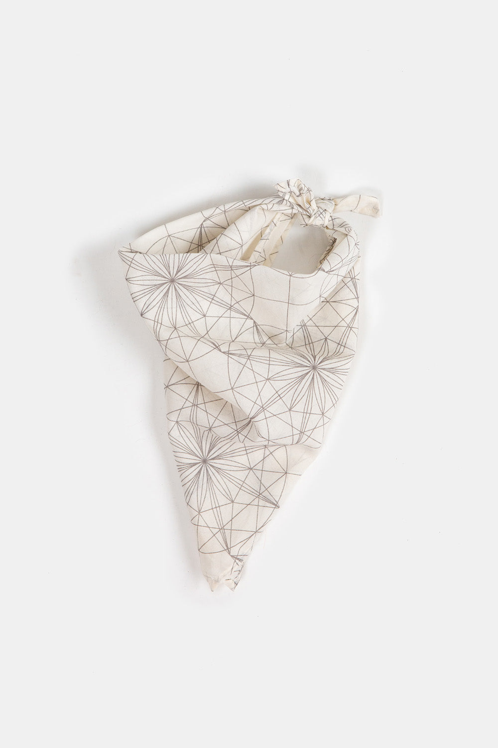 Cotton Kerchief In Lena Wolff 'Drawn Star'