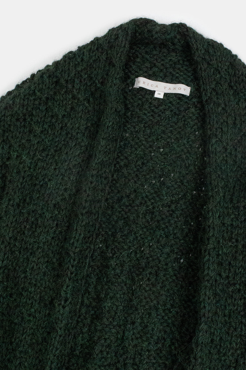 Alpaca Kimono Cardigan in Dark Spruce