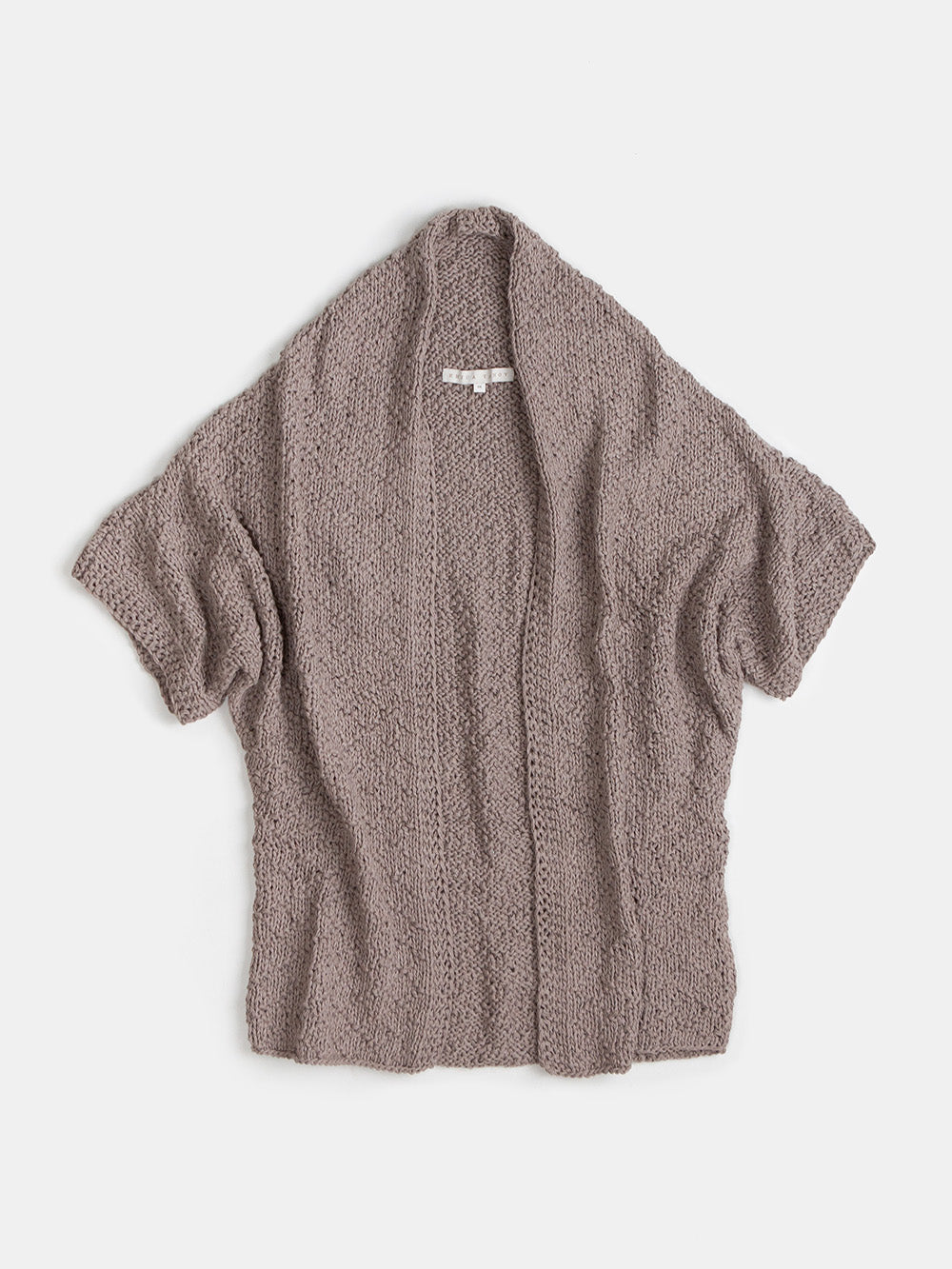 Cotton Kimono Cardigan in Doe - Main Image