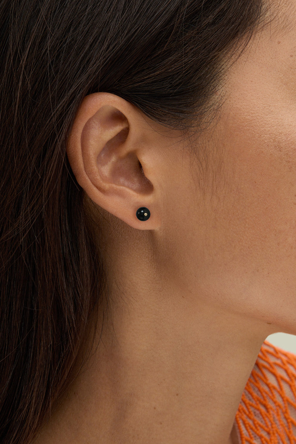 Kathleen Whitaker Onyx Stud