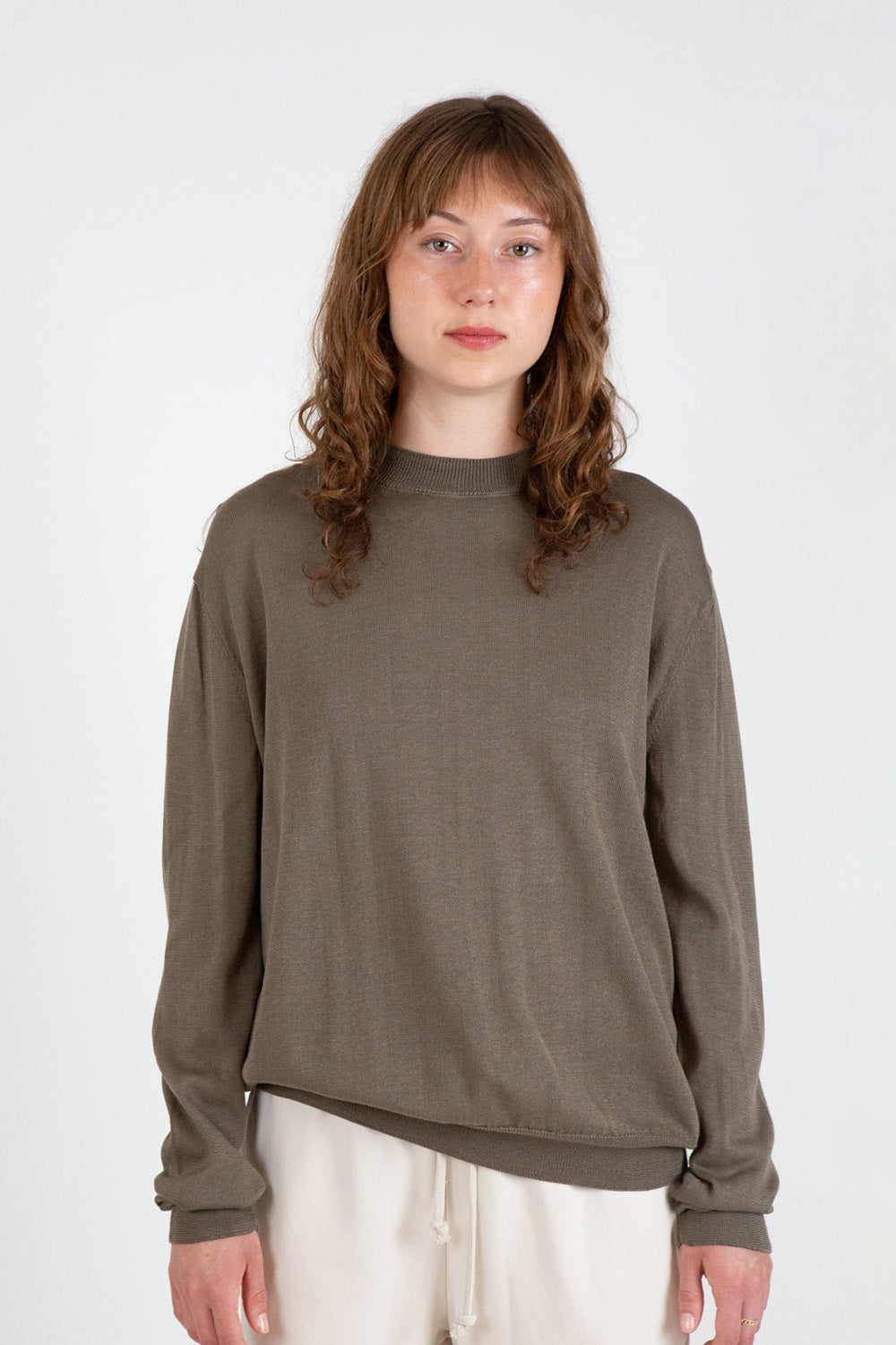 Lauren Manoogian Veil Crewneck in Rock