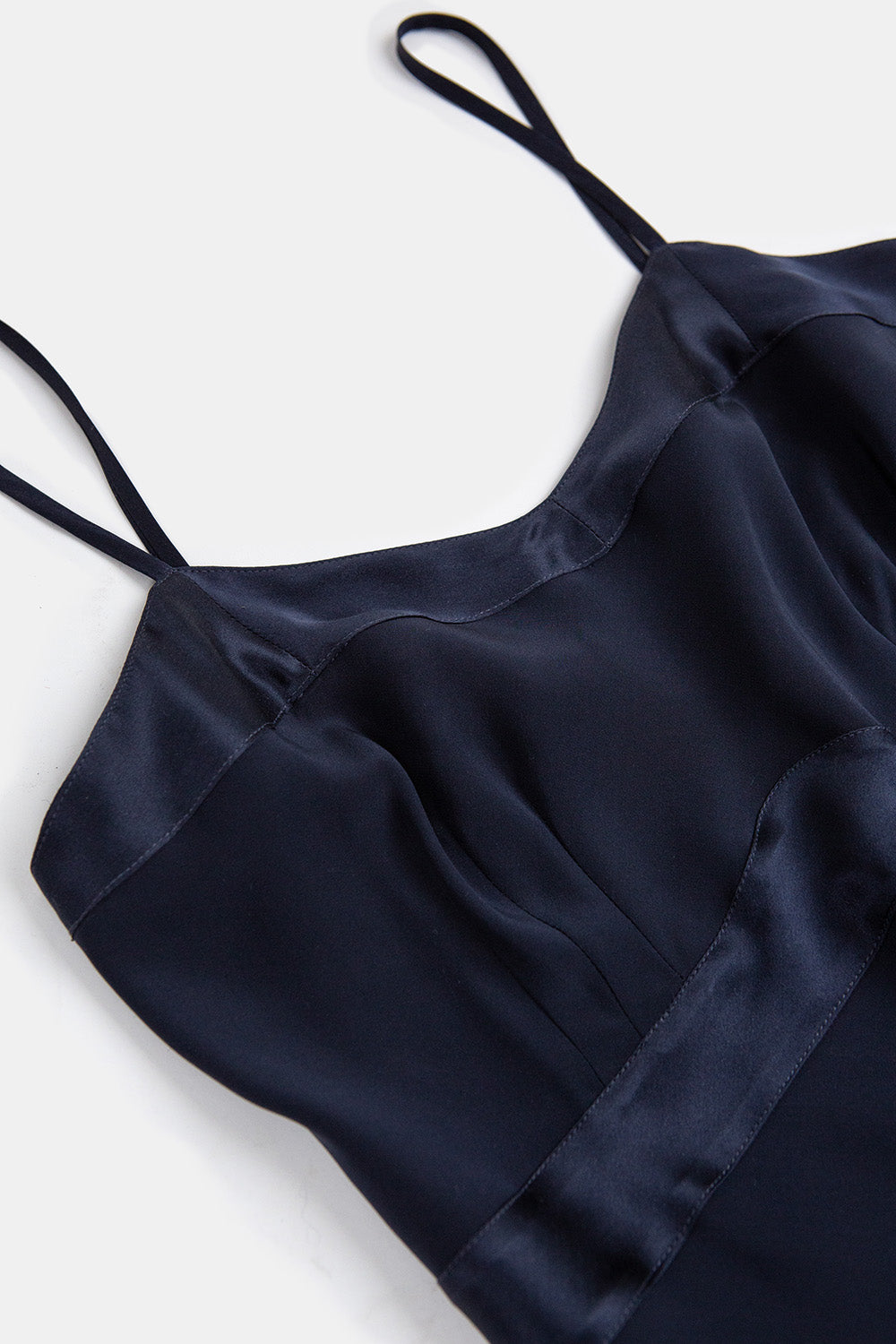 Lolita Silk Charmeuse Camisole In Midnight