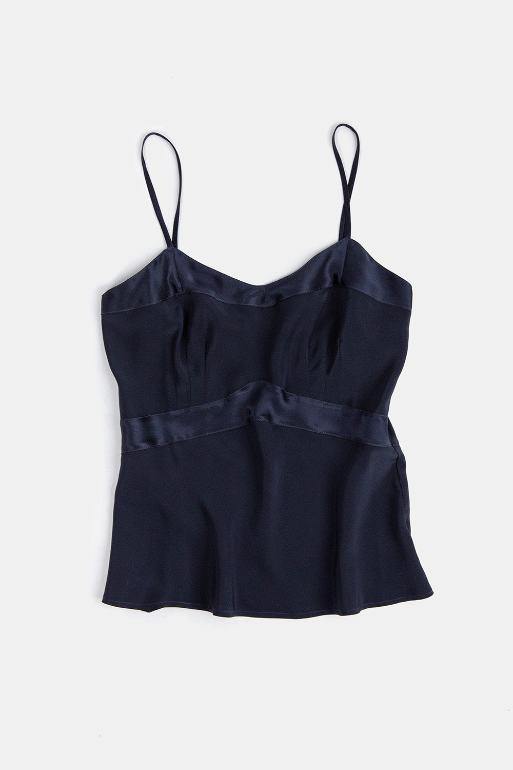 Lolita Silk Charmeuse Camisole In Midnight