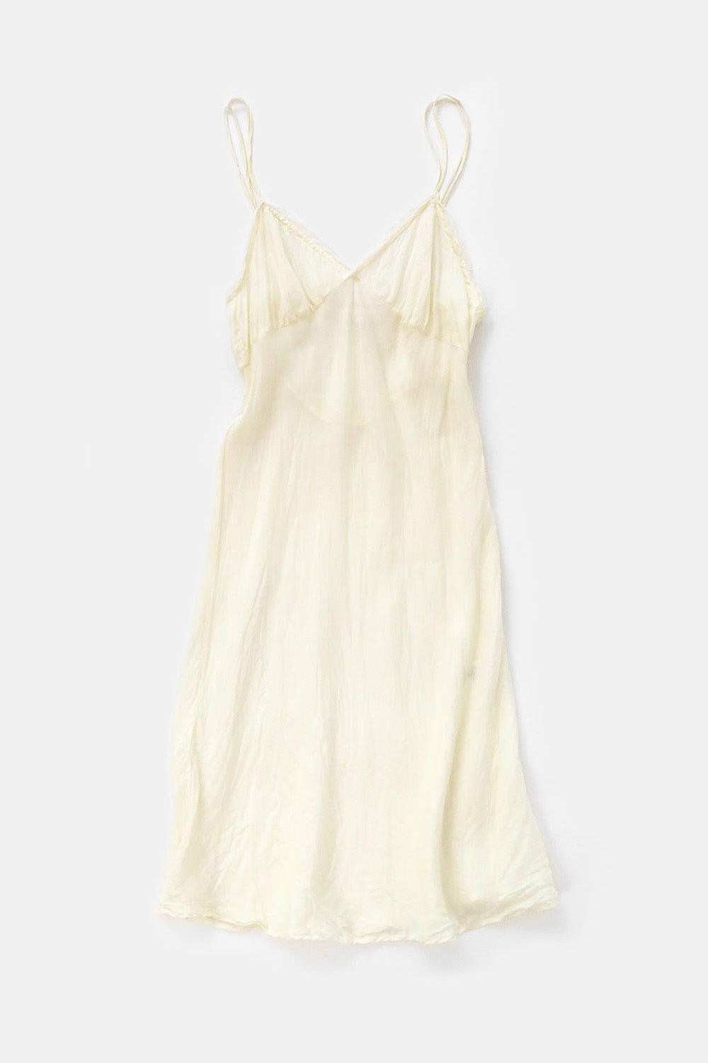 silk ivory slip dress Erica Tanov | Maude Silk Slip Dress