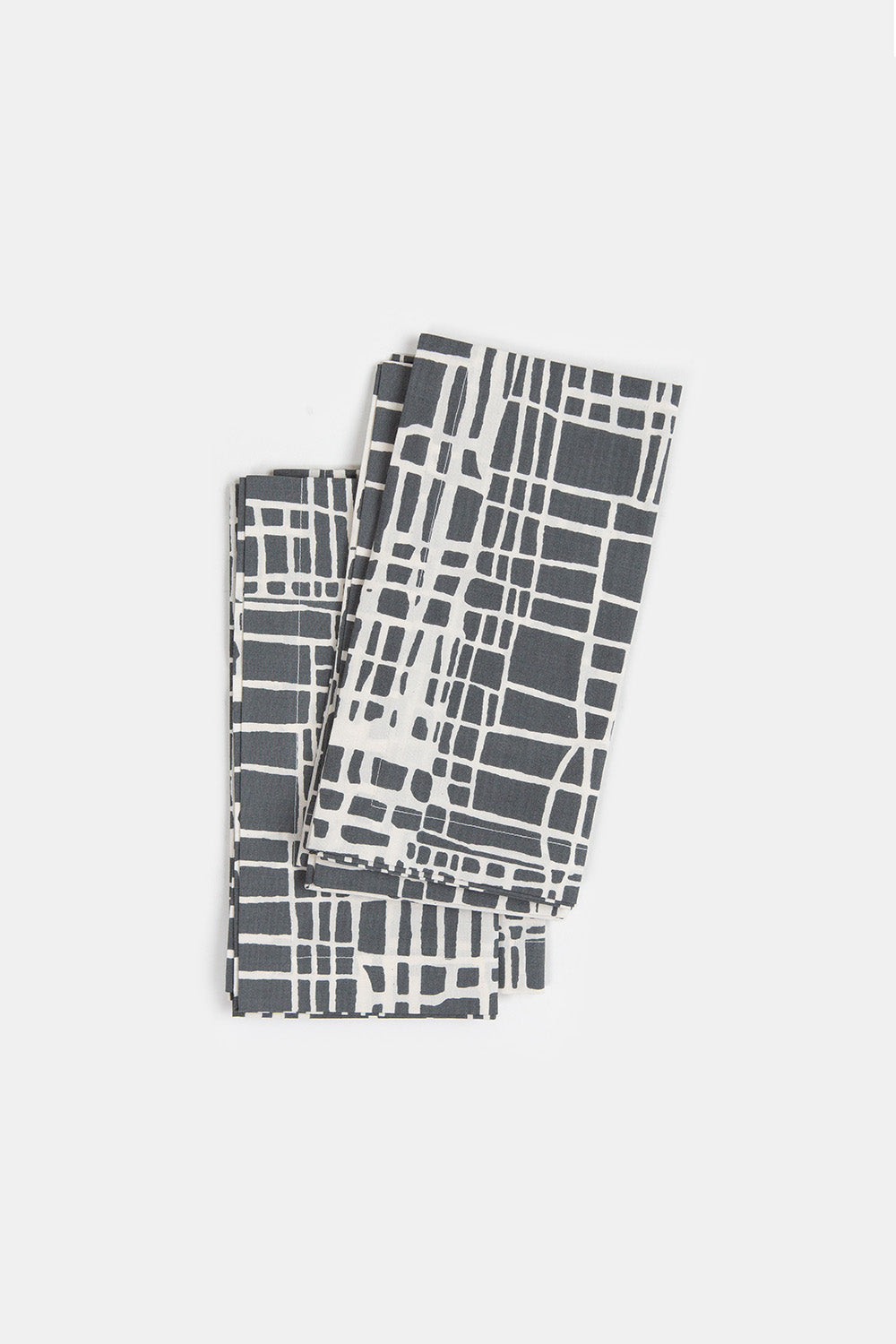 Cotton Napkin Set In Emily Payne 'Channel'