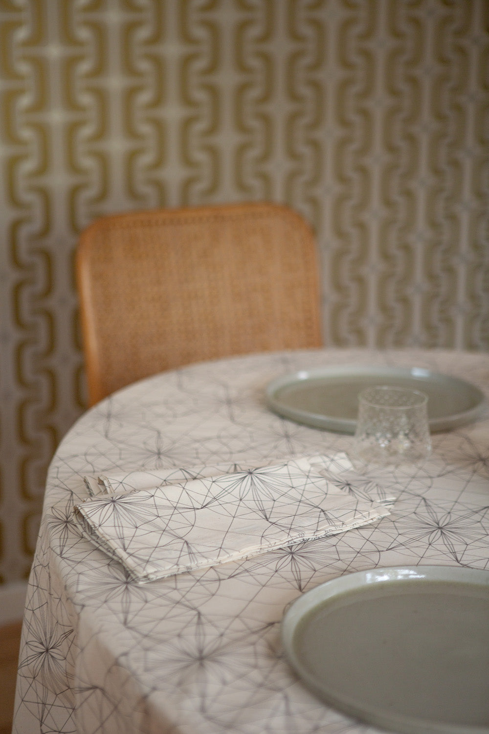 Cotton Napkin Set In Lena Wolff 'Drawn Star'