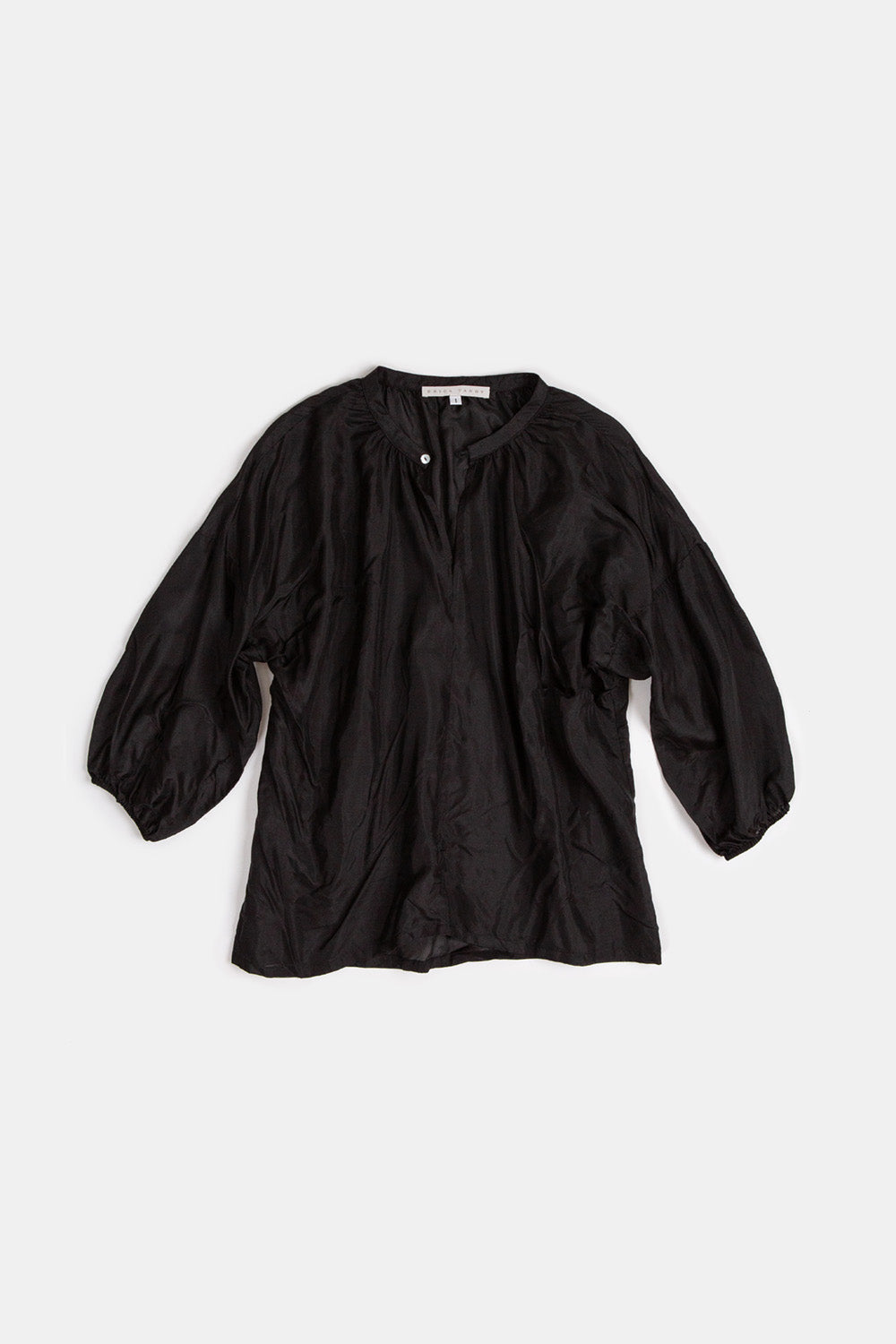 Patricia Silk Blouse in Black