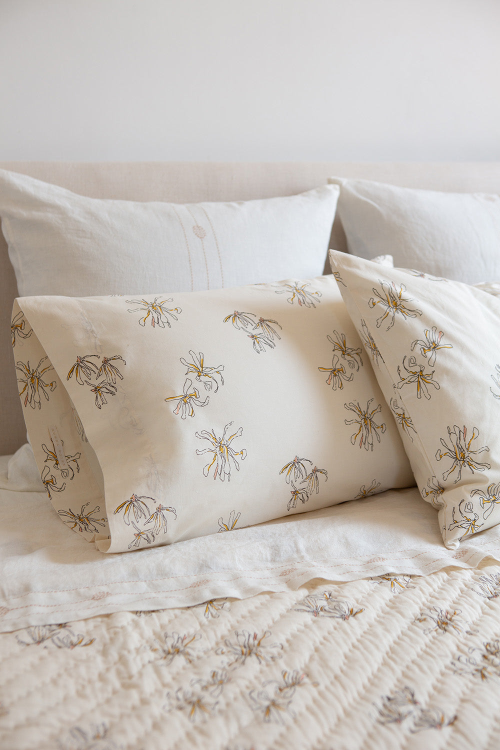 Cotton Pillowcase Pair In Stellata