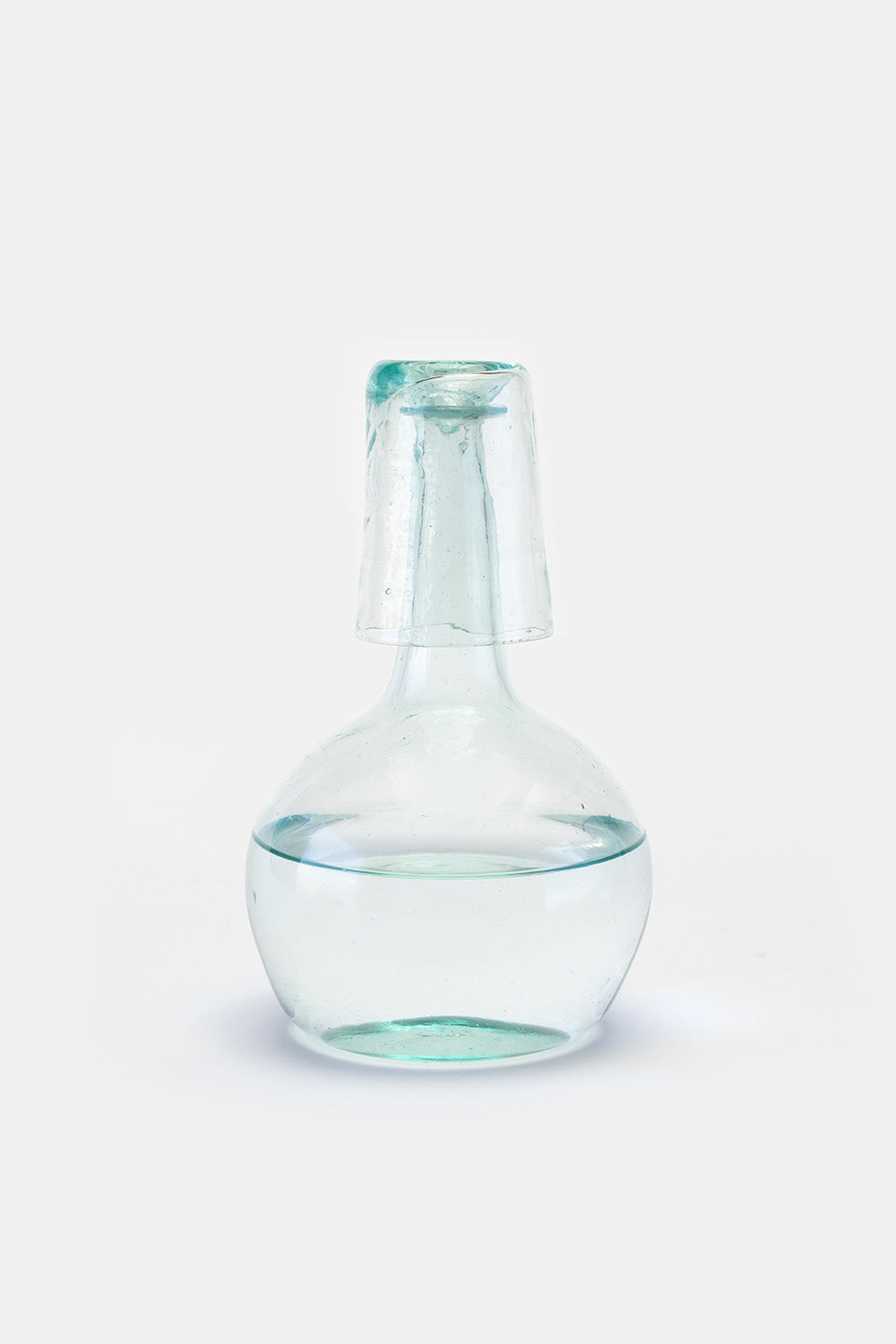 Handblown Glass Carafe and Glass Set
