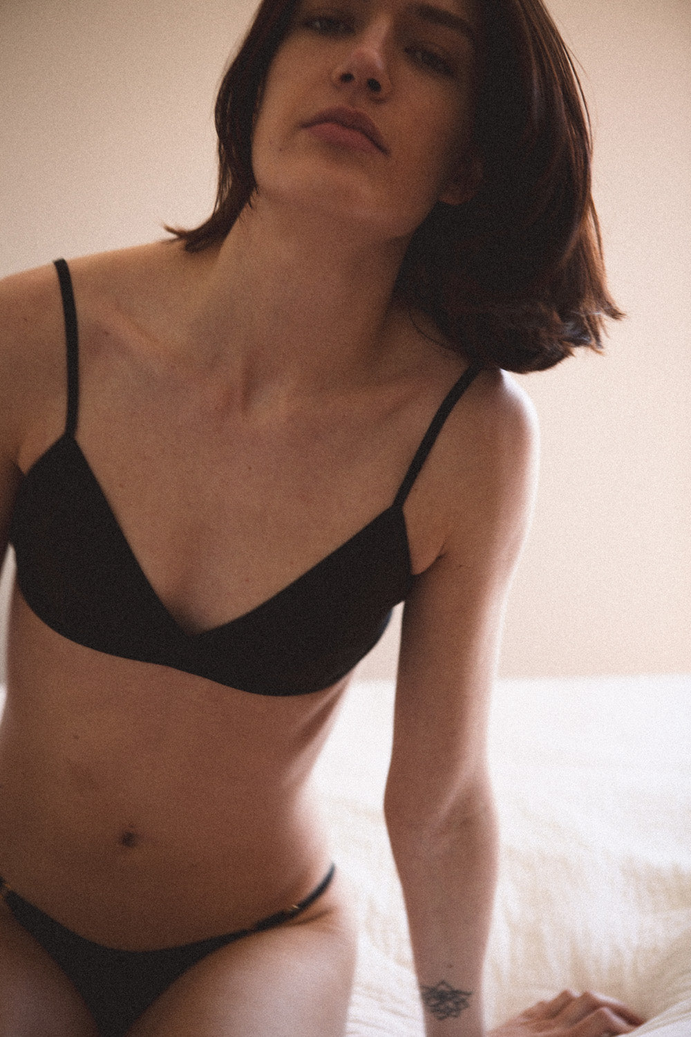 Pima Cotton Bra Bundle of 2 in Black and White