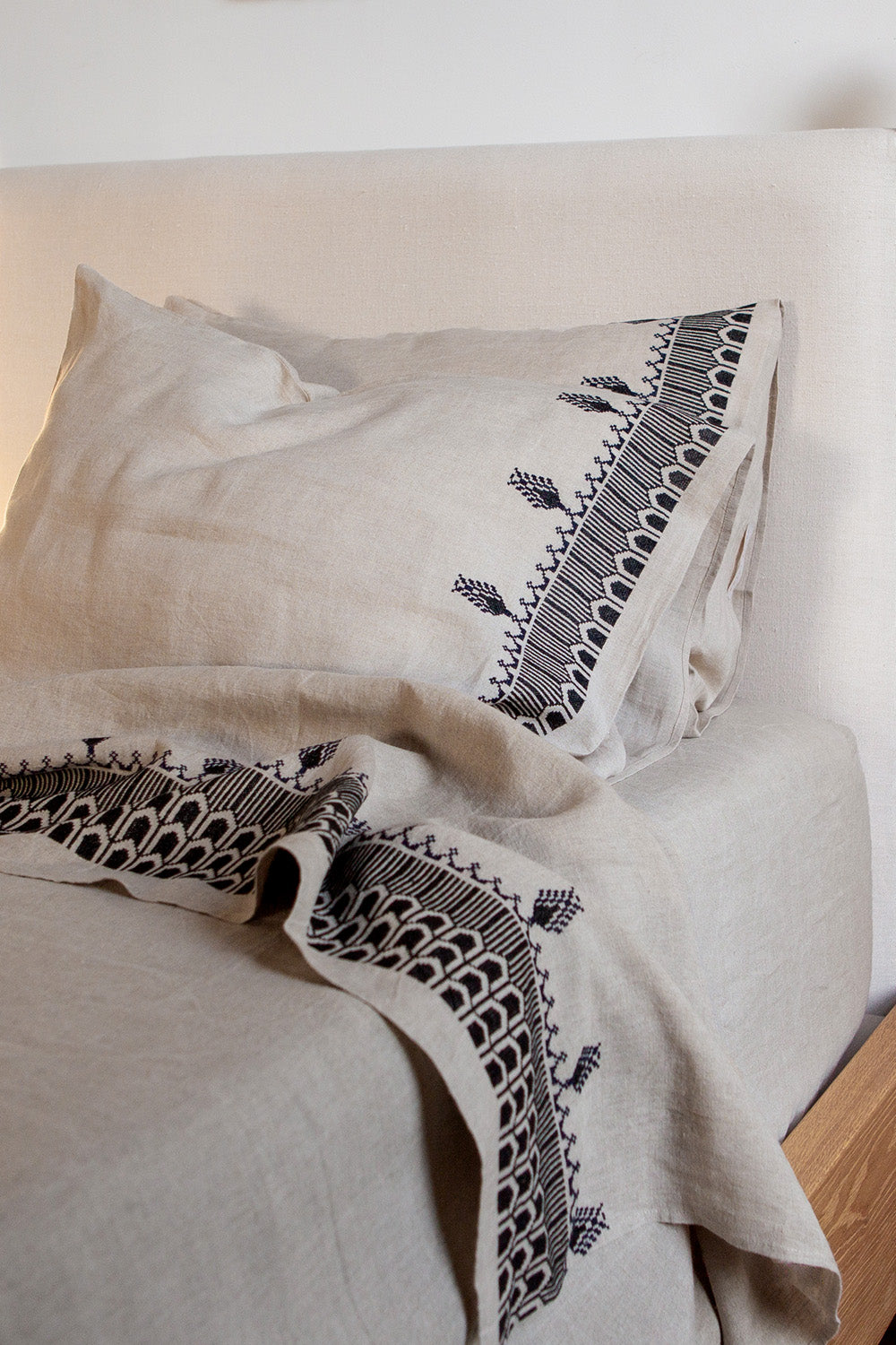 PRE-ORDER Cypress Washed Linen Sheet Set