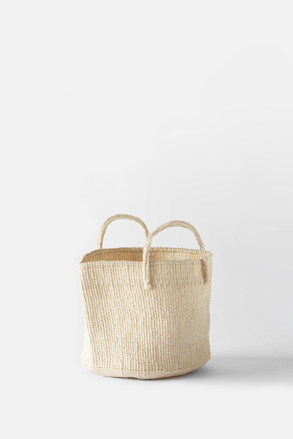 Sisal Handled Basket in Natural