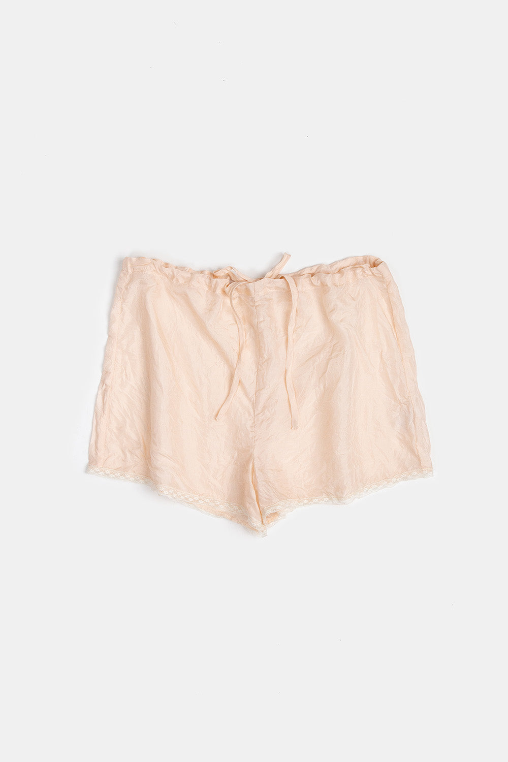 Stevie Petal Silk Tap Pant In Blush