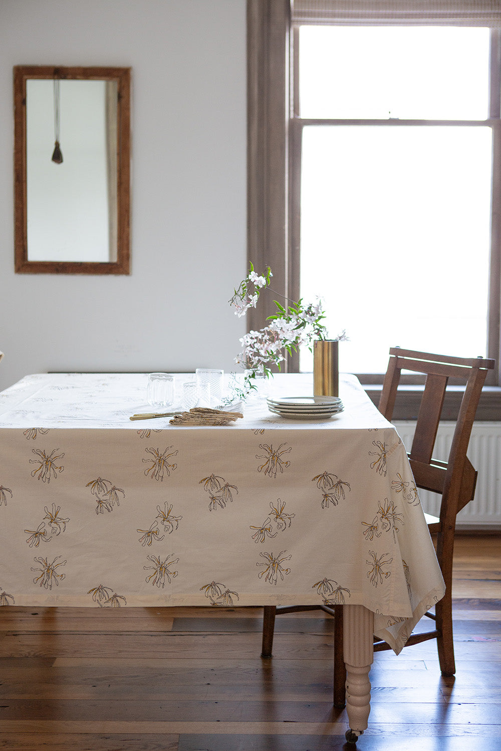 Cotton Tablecloth In Stellata