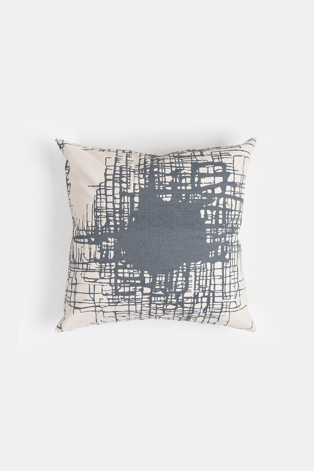 Cotton Throw Pillow In Emily Payne 'Blindspot'