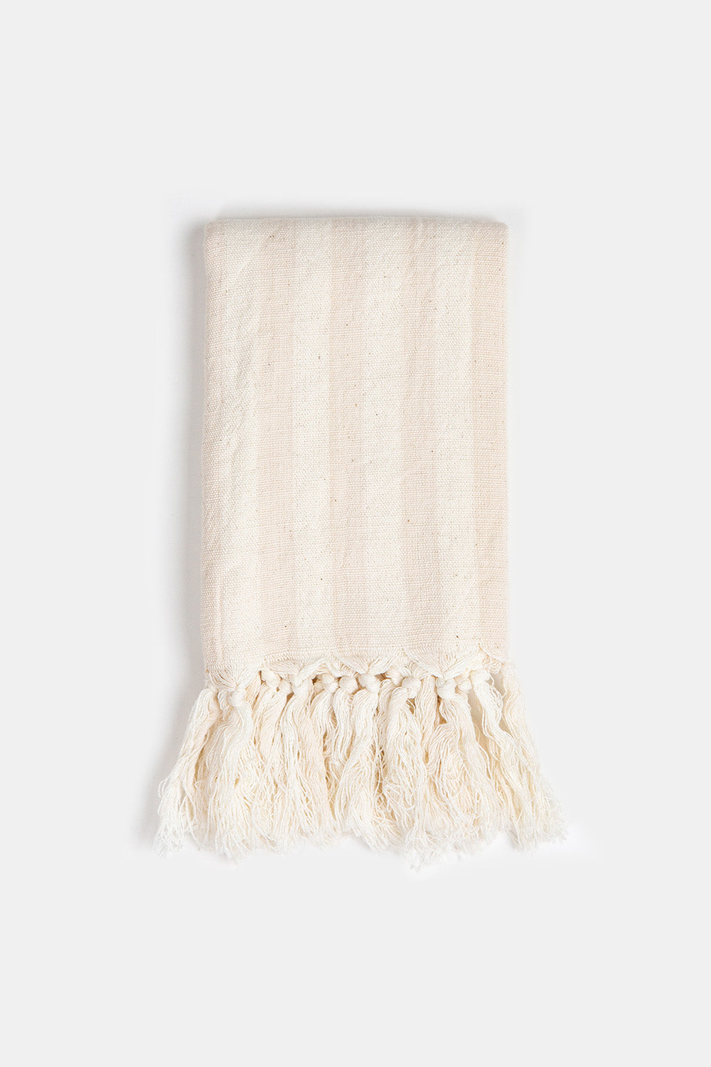 Cotton Turkish Hand Towel in Bej