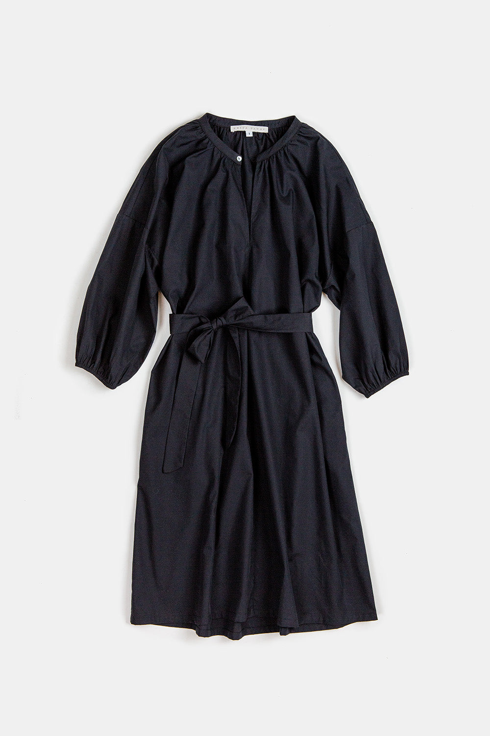 Tynan Cotton Dress In Black