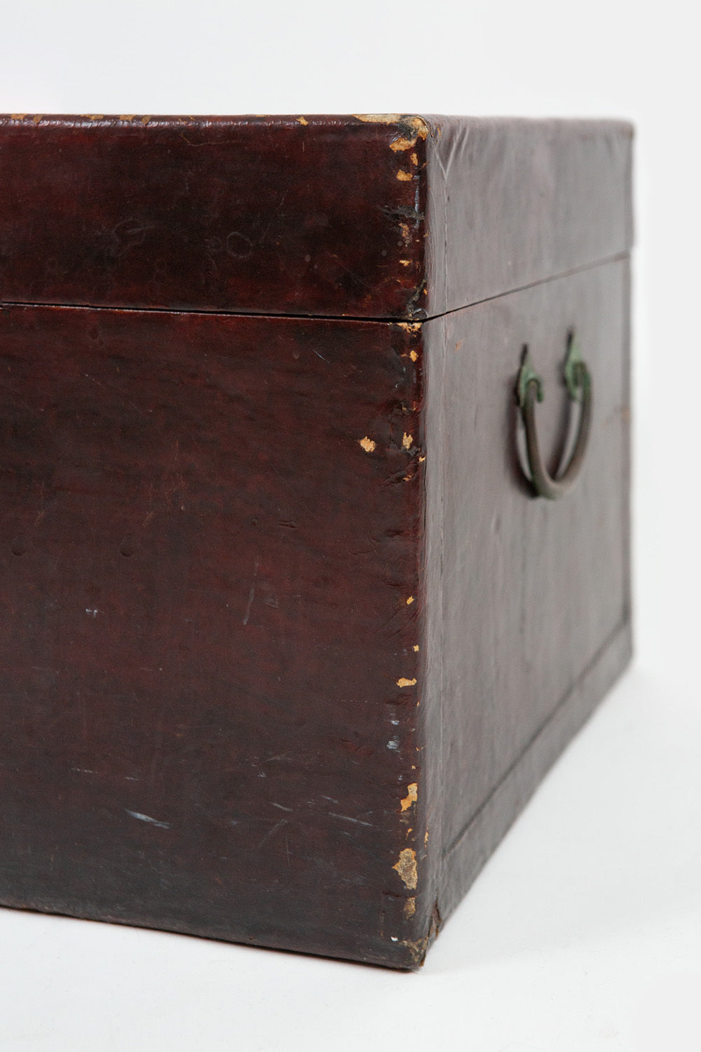 Medium Chinese Leather Chest