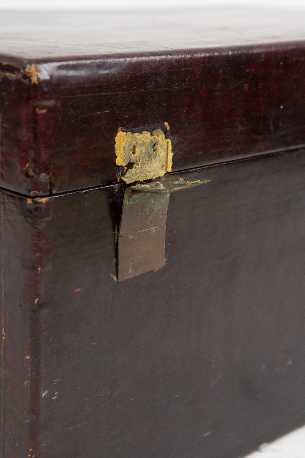 Medium Chinese Leather Chest