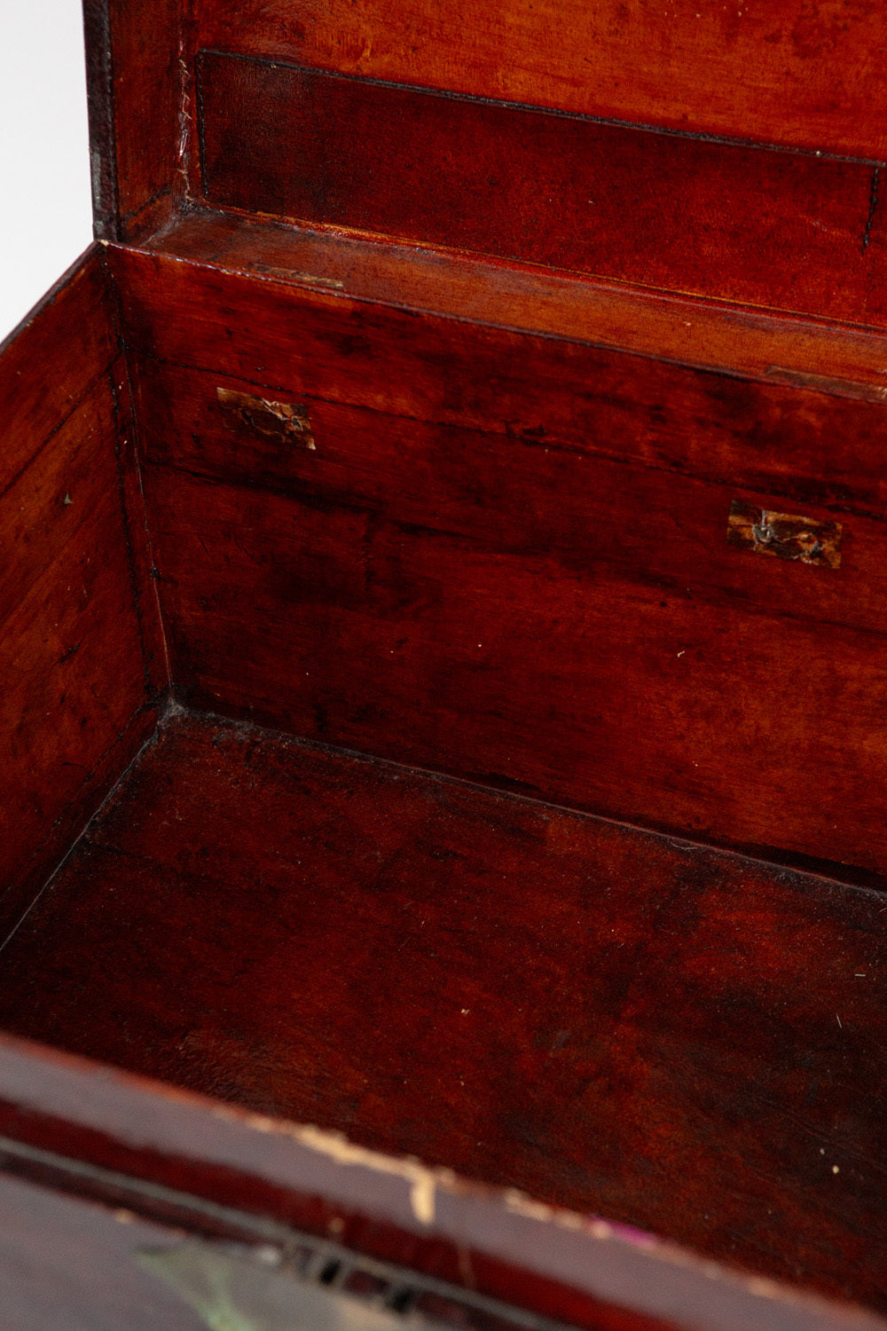 Medium Chinese Leather Chest