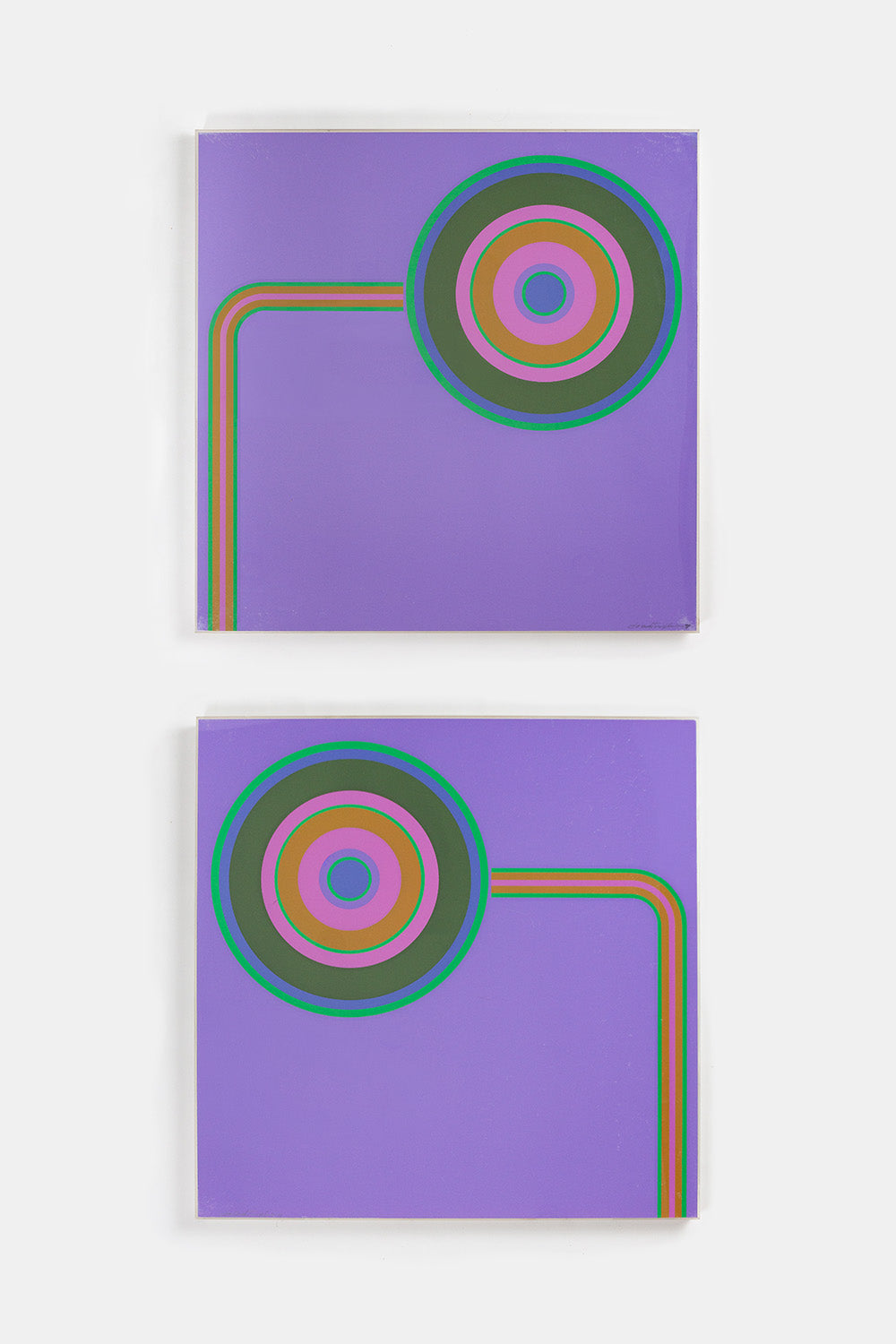 Pair of Brook Temple Signed Limited Edition Screenprints, 1971