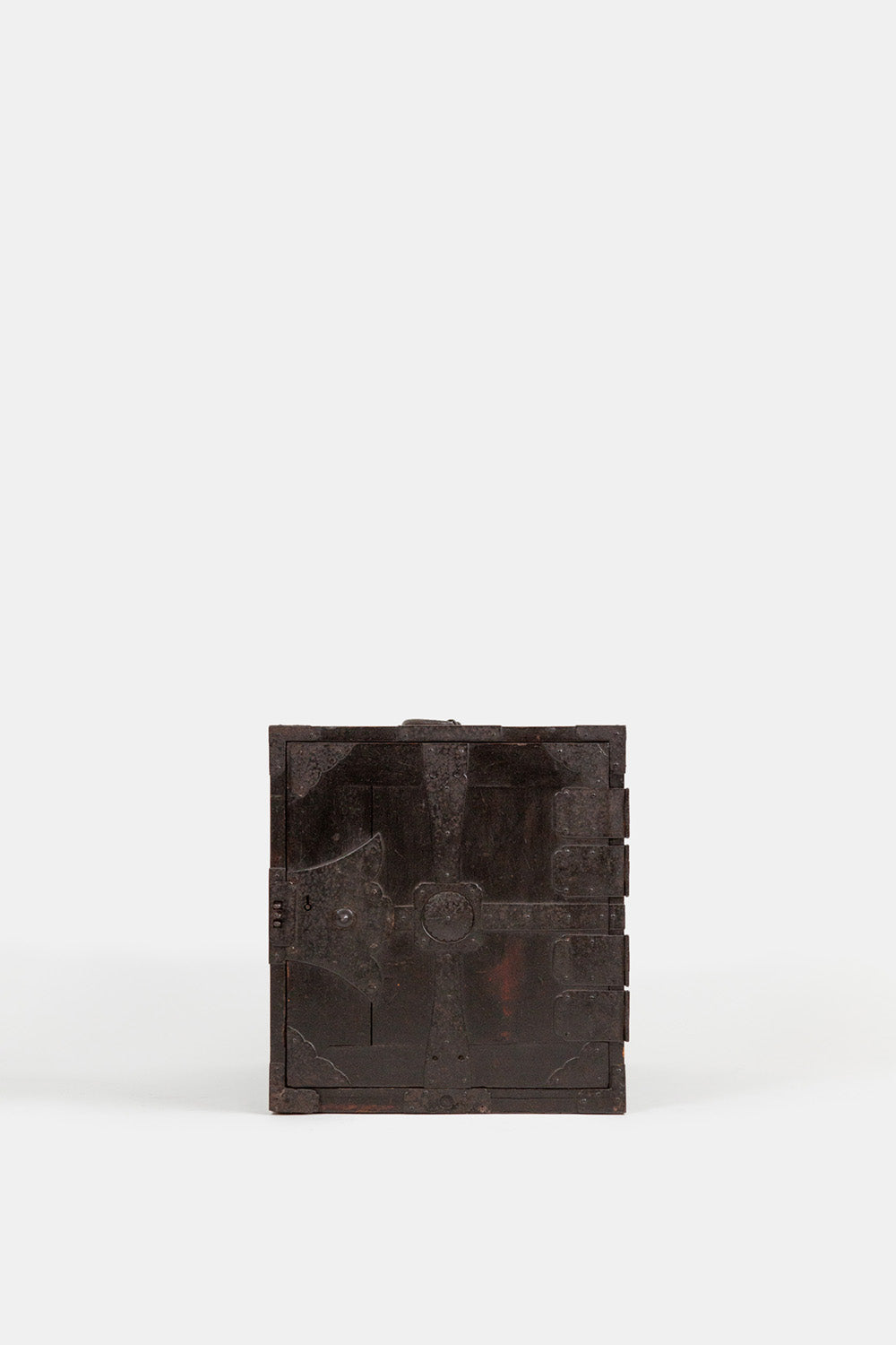 Meiji Period Japanese Ironbound Ship Chest