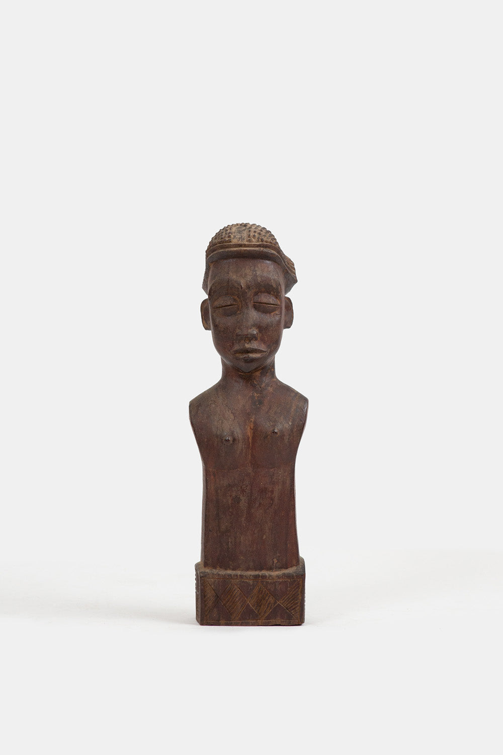 Carved Wooden African Figure