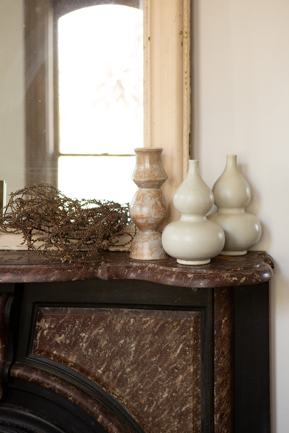 Pair of Chinese Double Gourd Vases