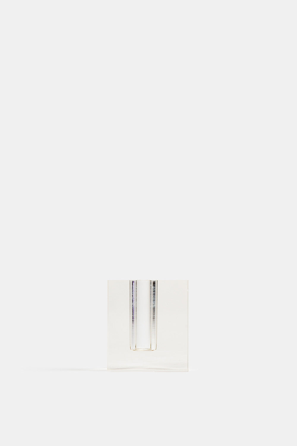 Mid Century Glass Bud Vase