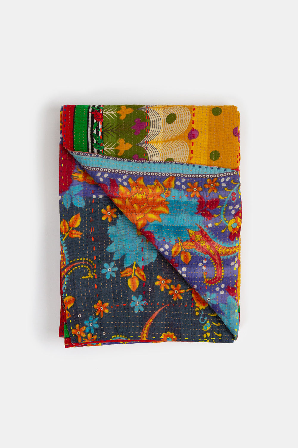 Vintage Kantha Quilt in Padma